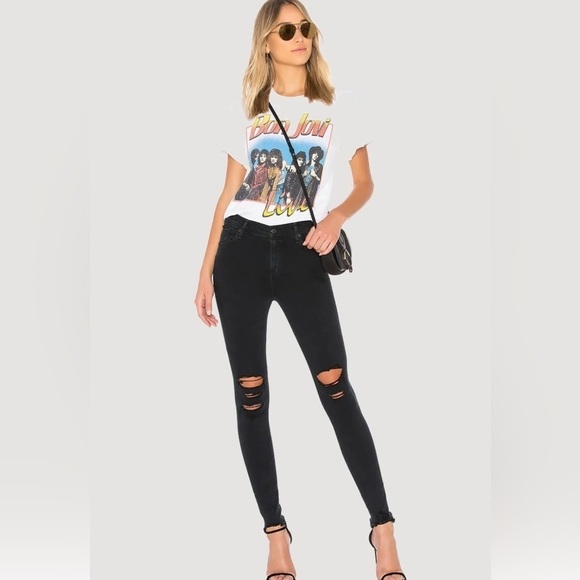 Agolde Sophie In Ruthless Black High Rise, High Waisted Size 26 - Picture 3 of 9